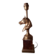 Lampe de table tête de cheval années 80'S
