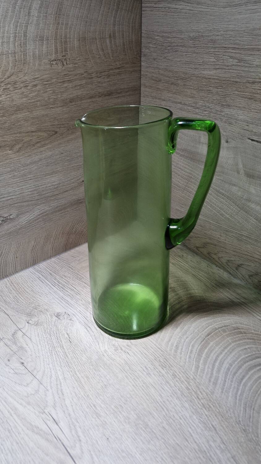 Old pitcher in opaline