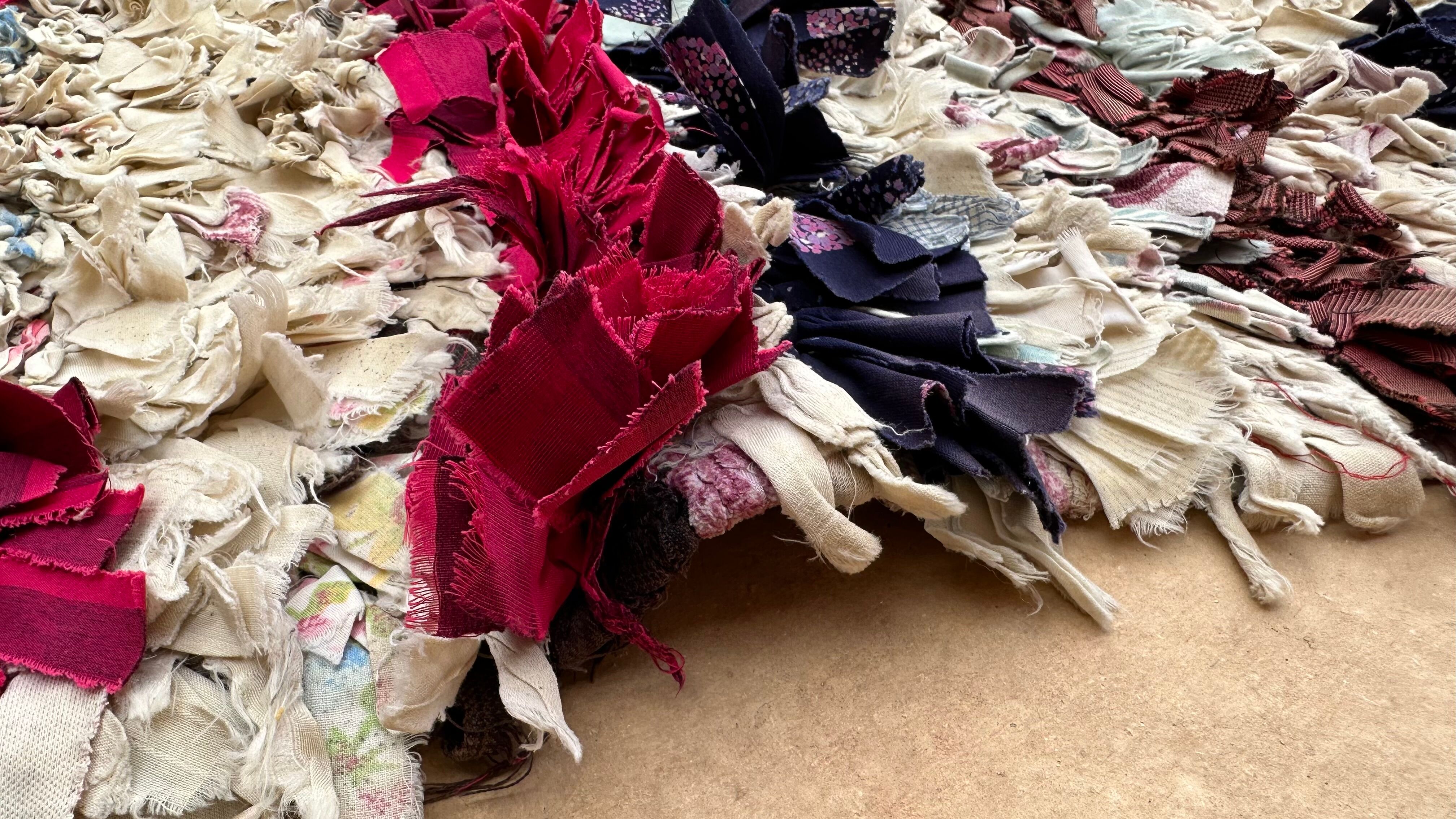 Boucherouite carpet - 80 x 209 cm