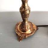 Art Deco lamp with a bronze base