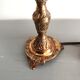 Lampe art déco pied en bronze