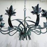 10-light leaf chandelier