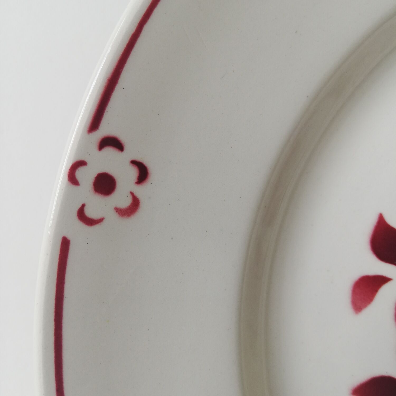 6 assiettes plates