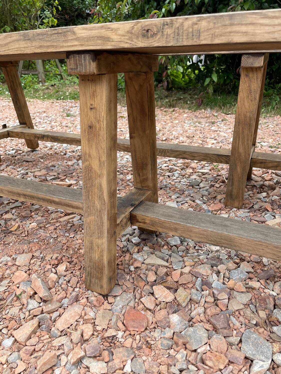 Oak benches
