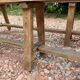 Oak benches