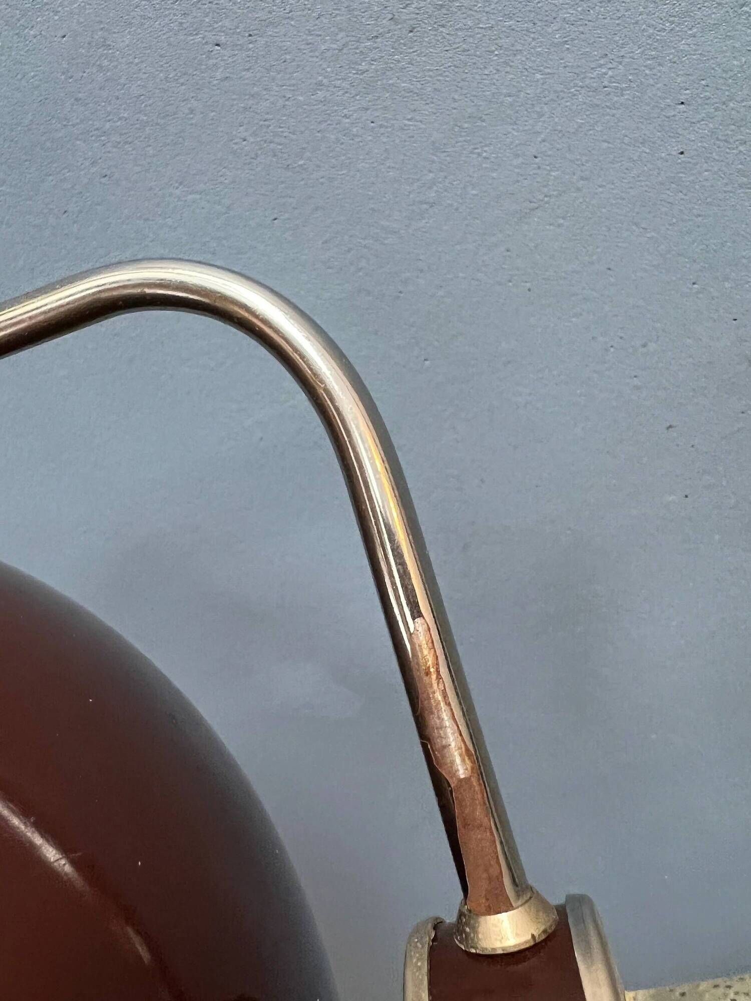 Vintage brown GEPO suspension | Space Age light fixture | Mid-Century Modern ceiling light