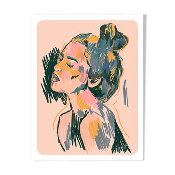 Illustration "Lady" A4