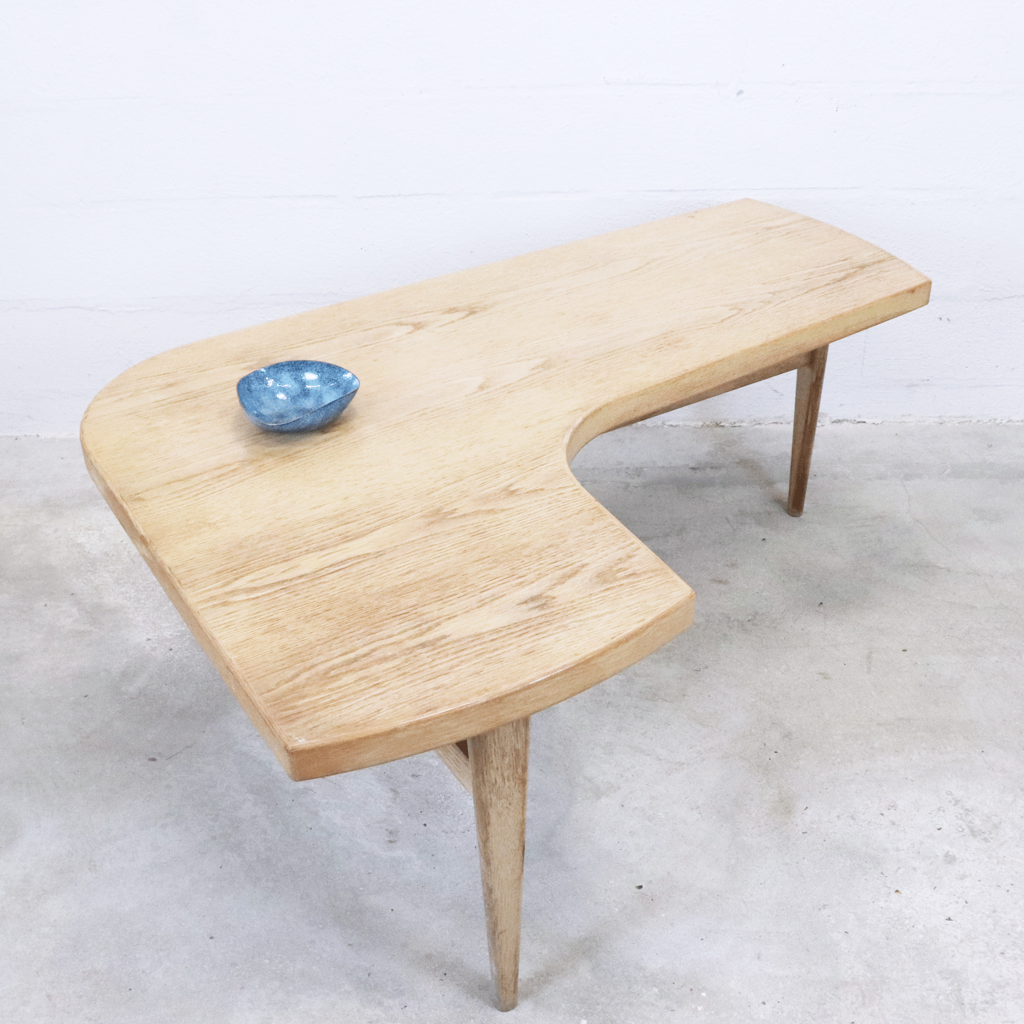Beech coffee table, Sweden, 1990