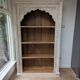 White Indian bookcase