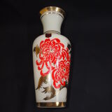 Pair of vases opaline Domec