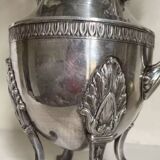 Empire silver metal milk jug