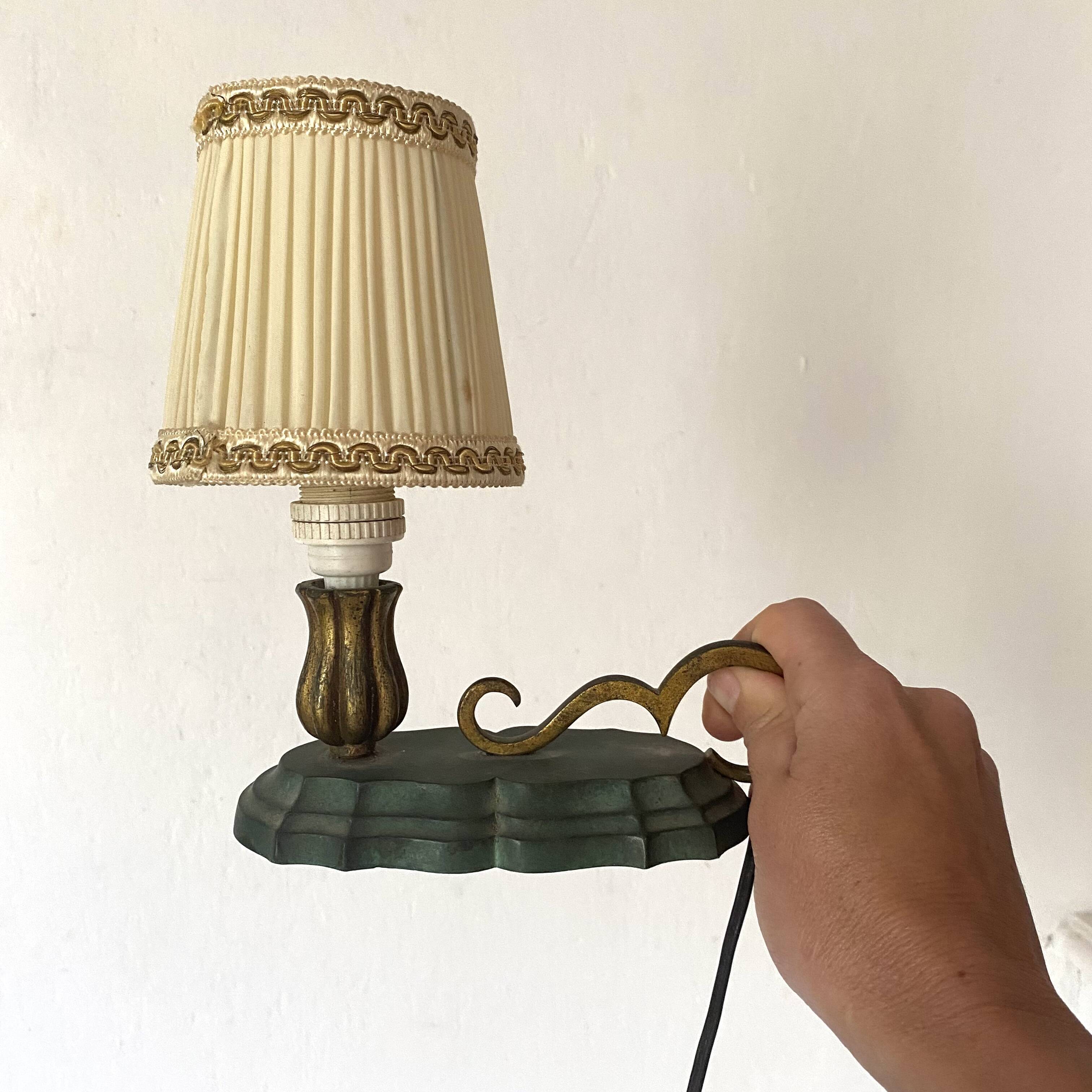 Antique bedside lamp