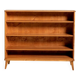Scandinavian Elm Bookcase, 1940s/50s