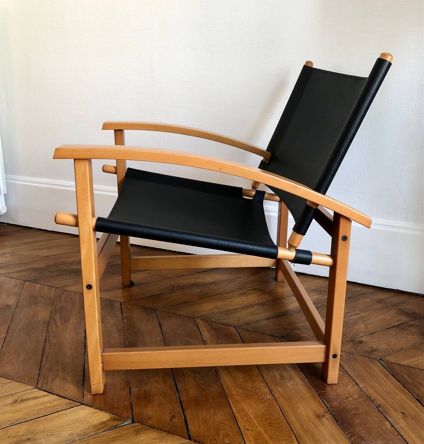Safari armchair by Hyllinge Møbler Denmark, 1970s