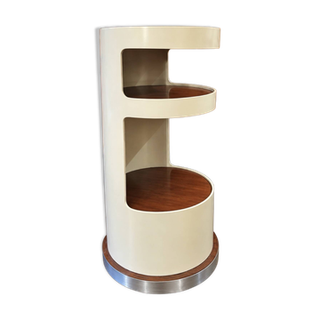 Space Age column furniture attributed to Joe Colombo.