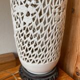 Porcelain lamp foot