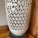 Pied de lampe en porcelaine