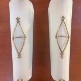 Pair of Petitot wall lights for Atelier Petitot, Art Deco, 1930s