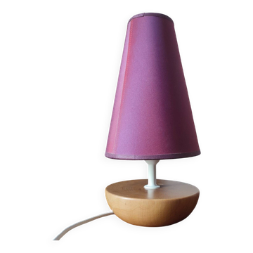 Lampe de chevet en bois