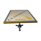 Vintage enameled table, Courchevel ski resort