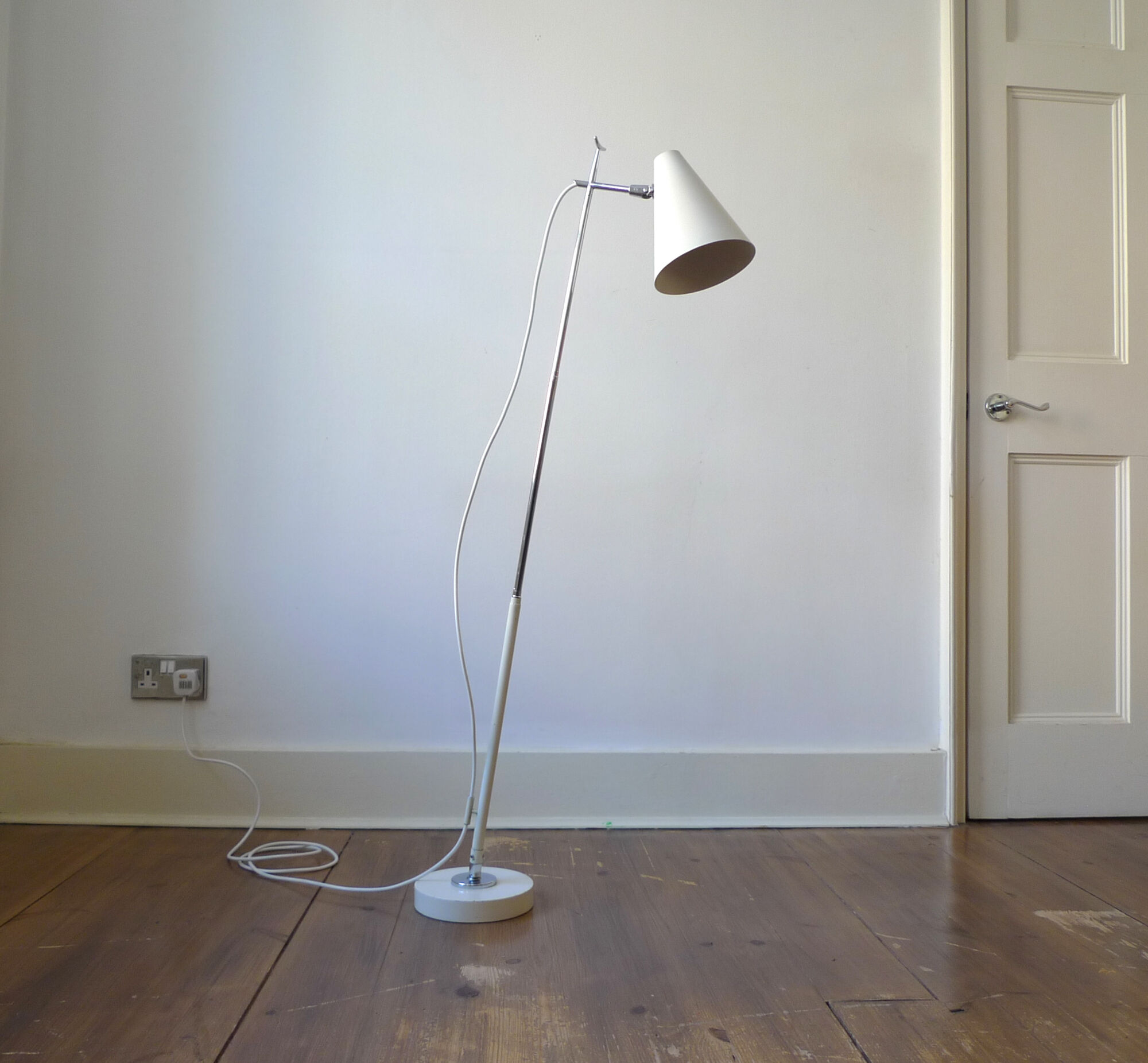 Floor lamp Guiseppe Ostuni & Renato Forti model 201 for O'luce c. 1955