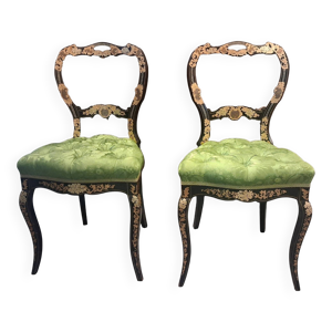 Paire de chaises Époque