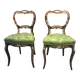 Pair of chairs from the Napoléon III period