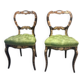 Paire de chaises Époque Napoléon III