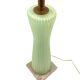 Lampe de table vintage moderne en verre de Murano vert, style Barovier & Toso  Italie, 1940