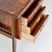 Midcentury Danish Executive Desk in Stunning Rosewood. Vintage / Modern
