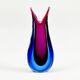 Mid-Century Sommerso Murano Glass Vase - Flavio Poli for Seguso, Italy, 60s