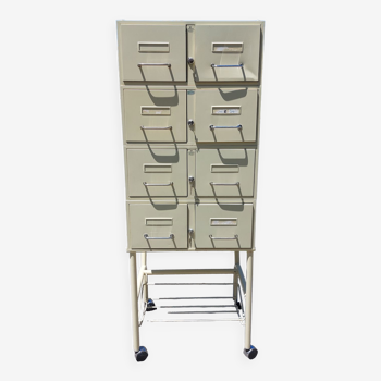 Modular metal vintage cabinet with drawers - Cerem brand