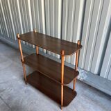 Designer wooden shelf