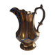 English pitcher in Jersey faience