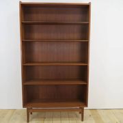 Teak Mid-Century Bookcase – Johannes Sorth (Denmark, 1960s)