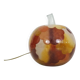 Table lamp in blown glass, apple shape, 1970s.
