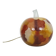 Table lamp in blown glass, apple shape, 1970s.