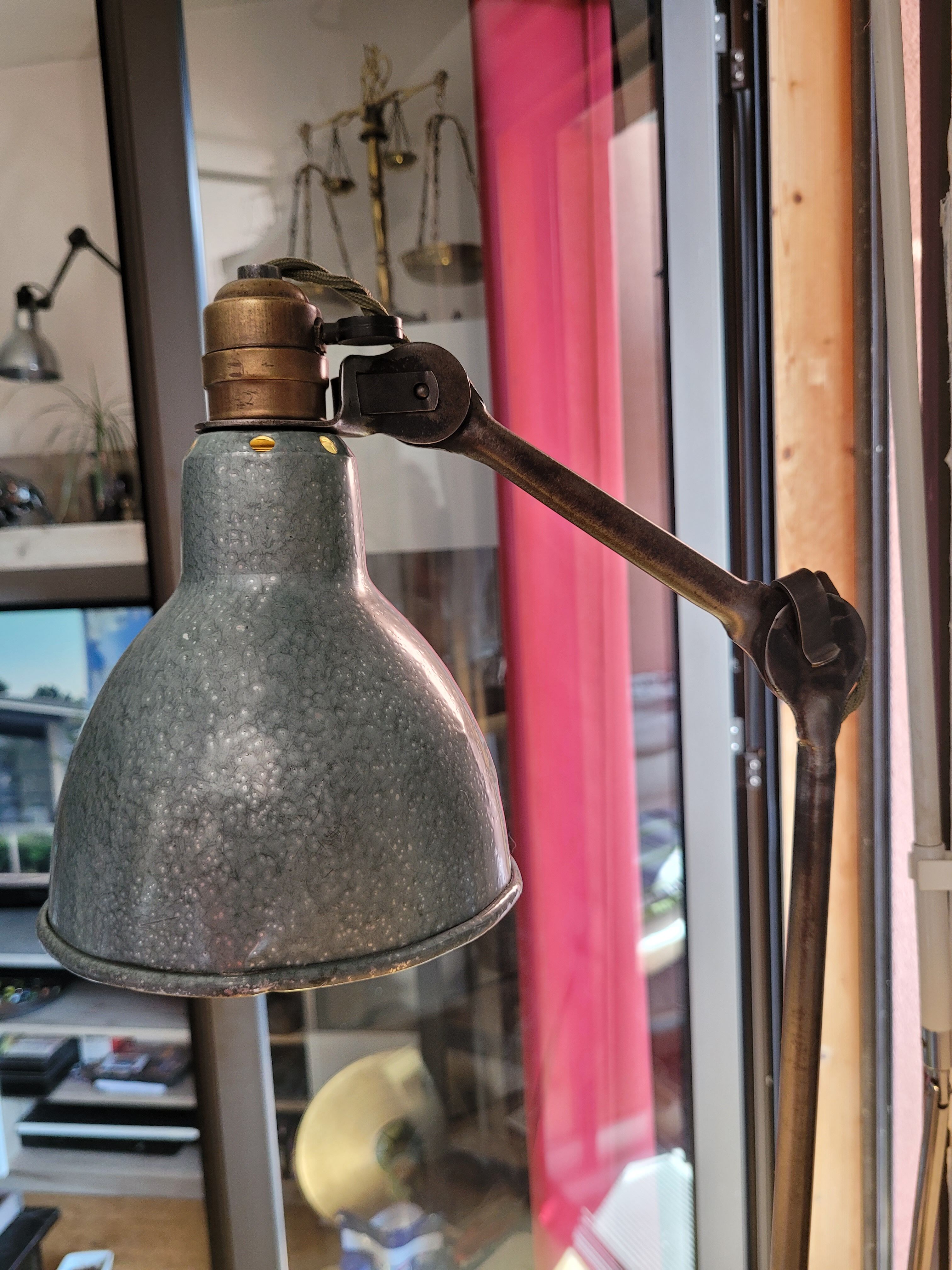 Gras lamp 1930 model 202 reflector 1054