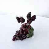 Vintage 80's Spade Holder in the Shape of a Bunch of Grapes