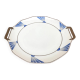 Art Deco 1920s Limoges Porcelain Plate MG (Mavaleix and Granger)