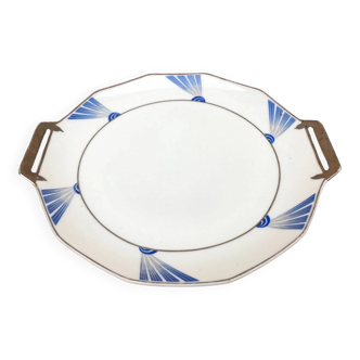 Art Deco 1920s Limoges Porcelain Plate MG (Mavaleix and Granger)