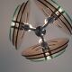 Suspension chrome et verre
