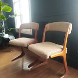Pair of 1960s Jerk chairs
