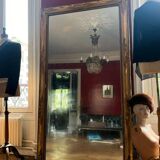 Large Mirror 200 cm Old Regency Late 19th