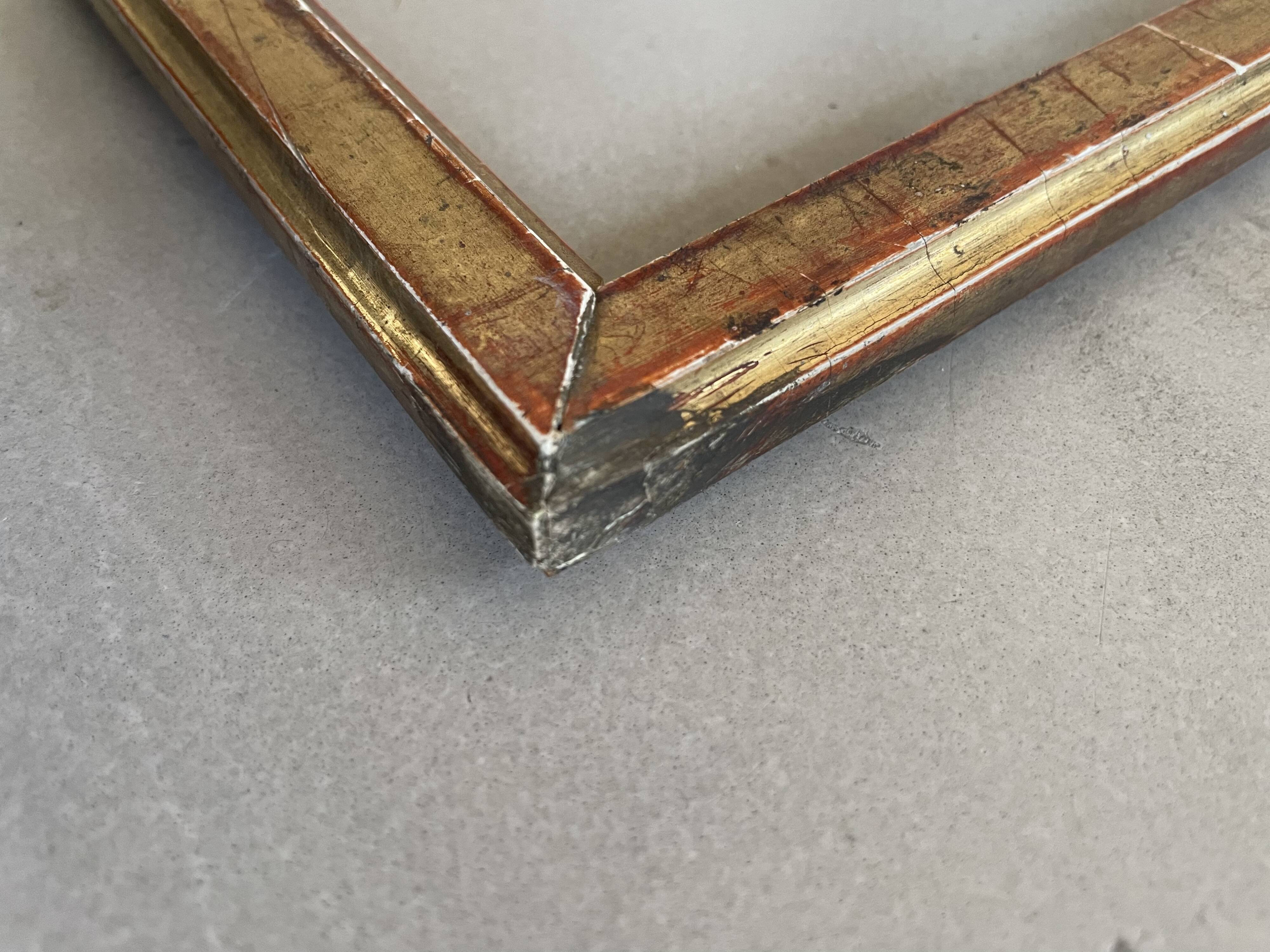 Old golden frame 33x42cm