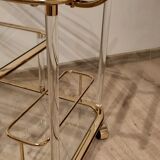 Bar cart, designed by F. Orsenigo, Orsenigo, Italy, 1980s