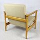 GFM-142 beige boucle armchair from the 1970s