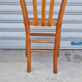 Bistro chair in solid oak