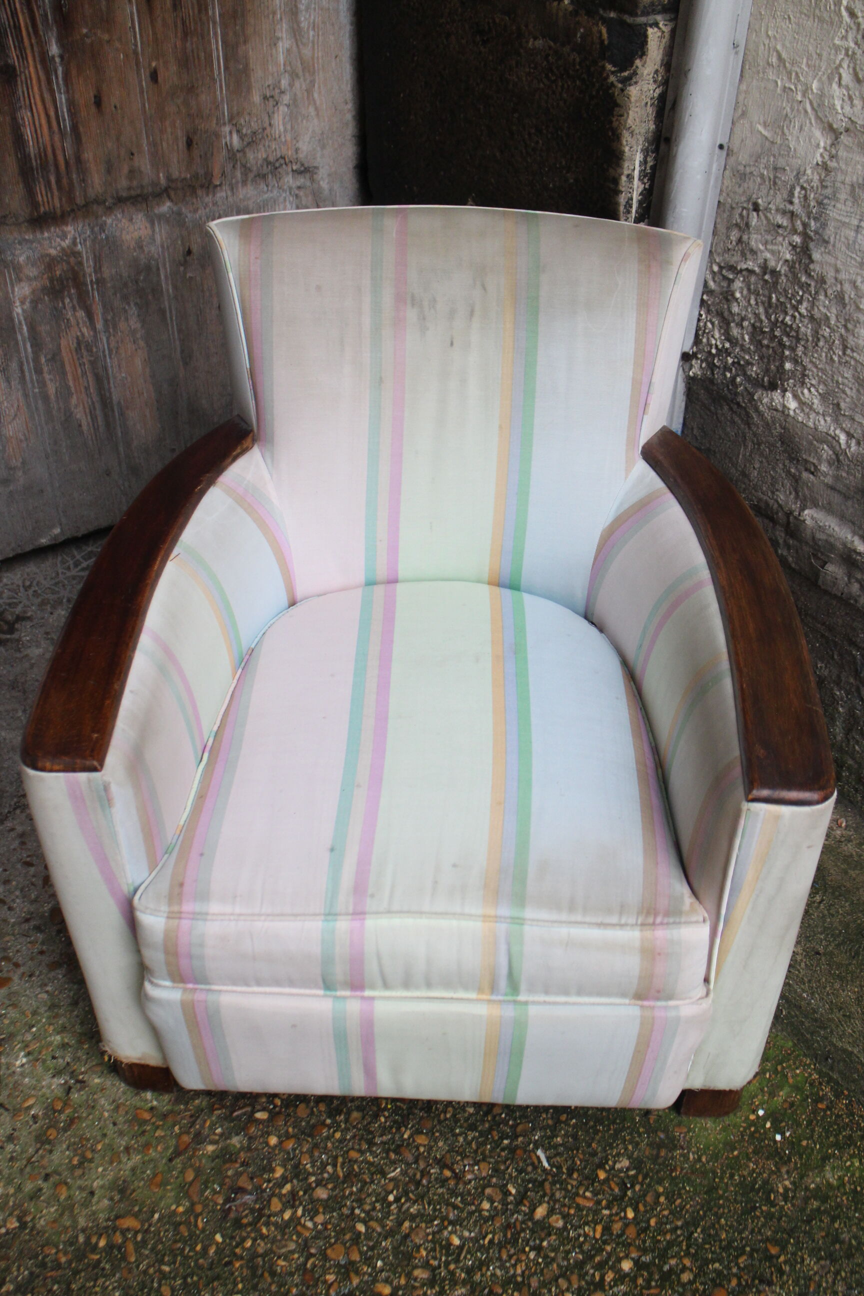 Pair of art deco armchairs