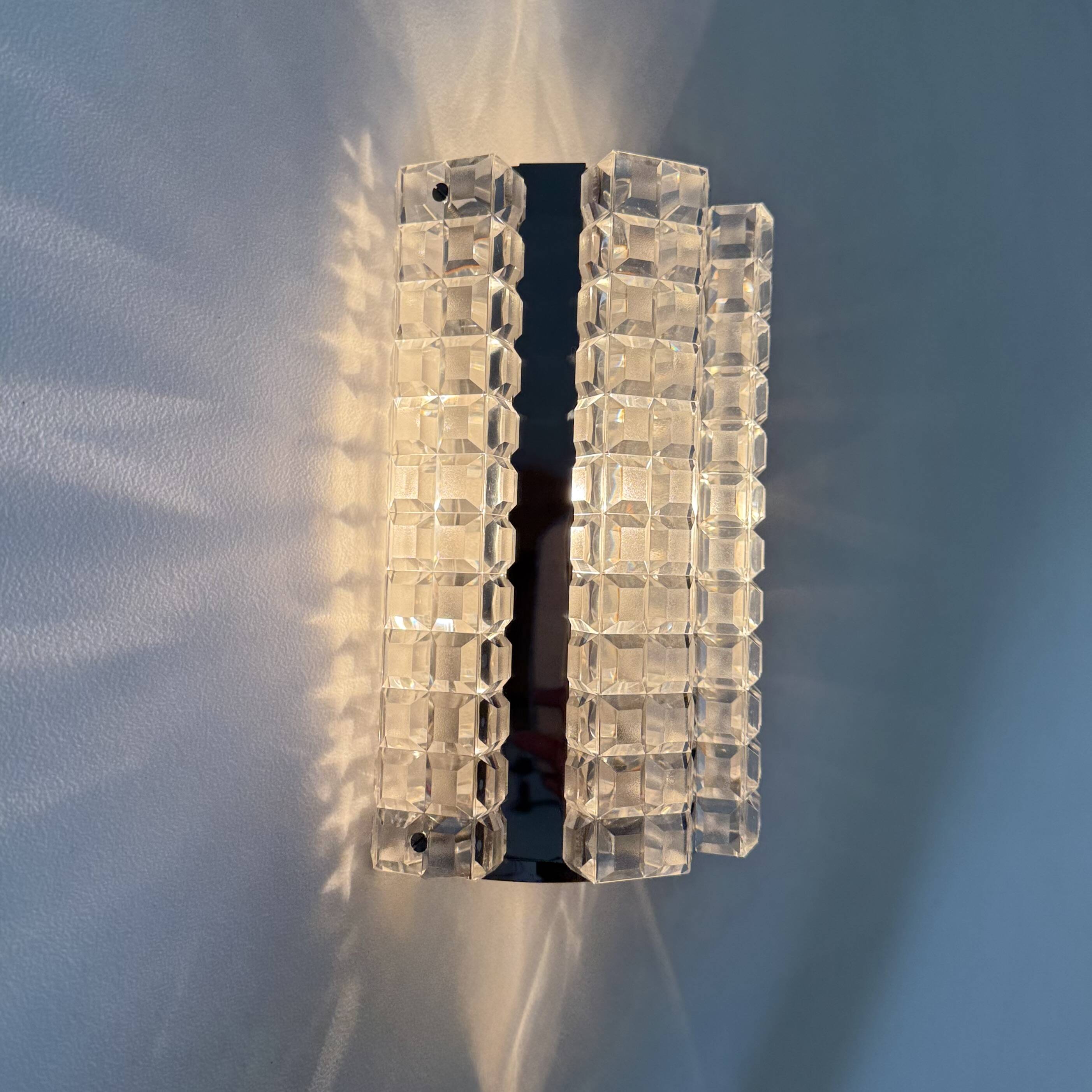 Mid-century design wall lamp sconce , 1970s